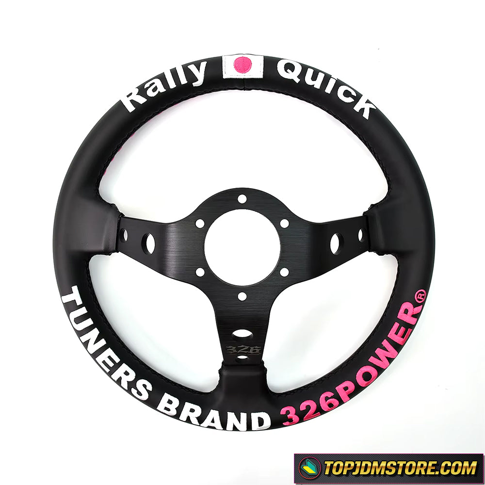 326 POWER JAPAN Deep Dish Steering Wheel 13