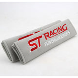 ST Racing seat belt pads, ST Racing seat belt covers, jdm seat belt pads, jdm seat belt covers, momo shoulder pads, seat belt cover jdm, seatbelt covers, car seat strap covers, seat belt cushion, seat belt shoulder pad, seat belt protector, car seat belt cover