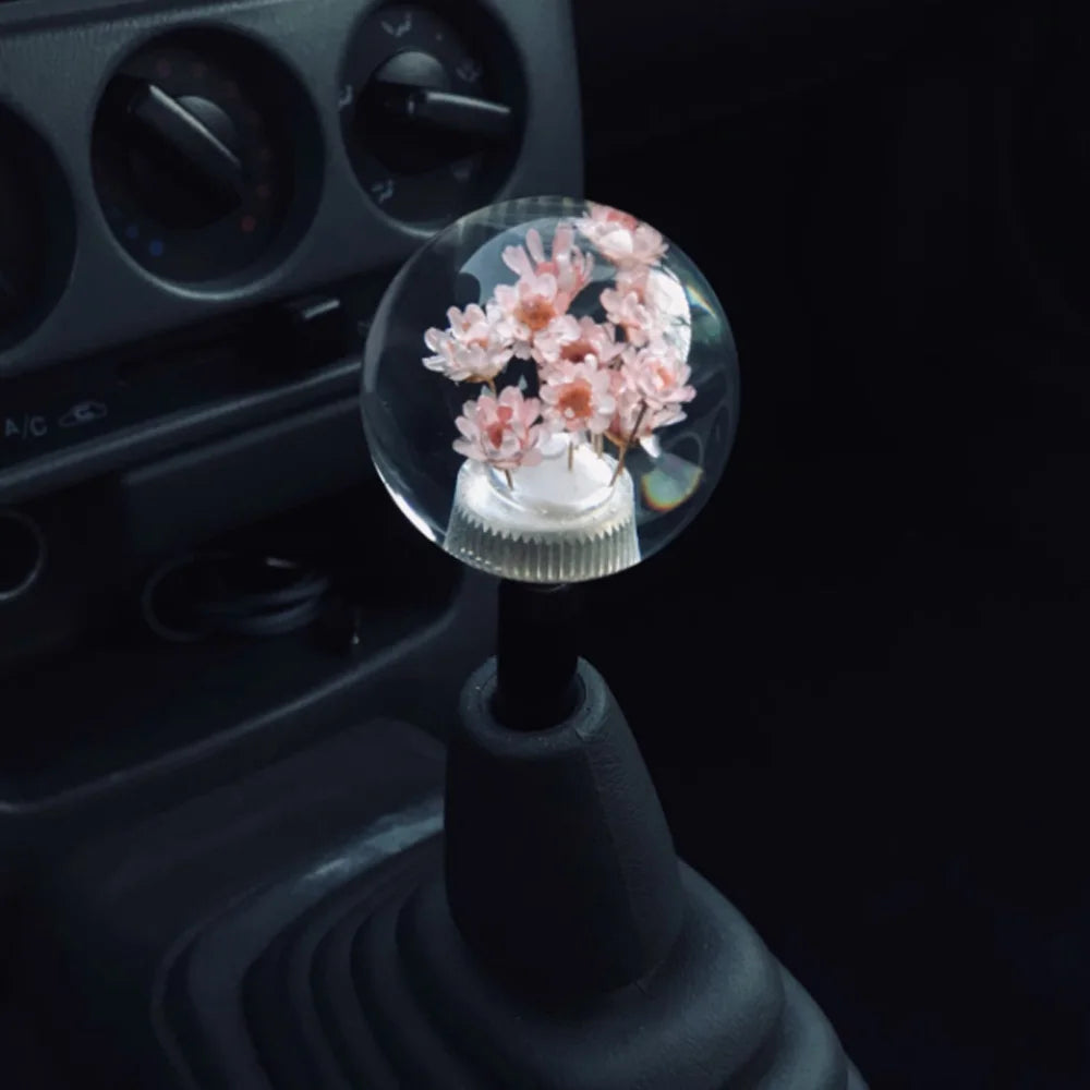 Round Suichuuka Flower Shift Knob - Top JDM Store