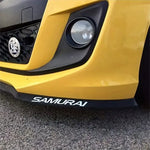 SAMURAI Car Lip Bumper Sticker Decal