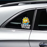 Cartoon Baby in Car Sticker Decal