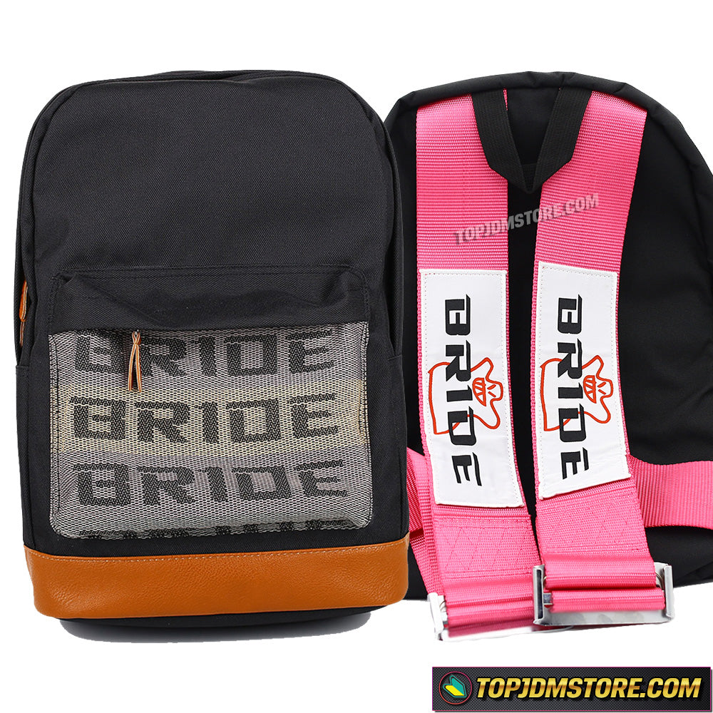 Bride Racing Backpack Pink Straps - Main Image