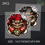 Japan Daruma Decal Sticker