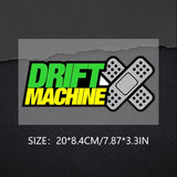 Drift Machine Sticker Decal