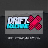 Drift Machine Sticker Decal