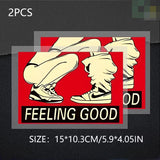 FEELING GOOD Decal Sticker