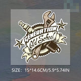 Generation Old School Decal Sticker