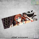 JDM Car Babe Sticker Decal