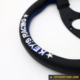 keys racing steering wheel,keys racing,jdm steering wheel,racing steering wheel,race car steering wheel,cheap steering wheel,rally steering wheel,best aftermarket steering wheel,lightweight steering wheel,grip royal steering wheel,personal steering wheel