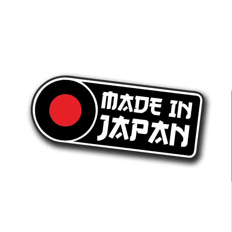 JDM MADE IN JAPAN VERSION 1 VINYL DECALS (CUTOUT, WATERPROOF - Foto 2