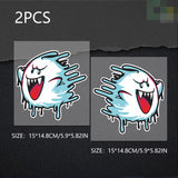 Melting Ghost Car Sticker Decal