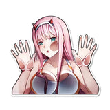 Pinned Sexy Babe Sticker Decal