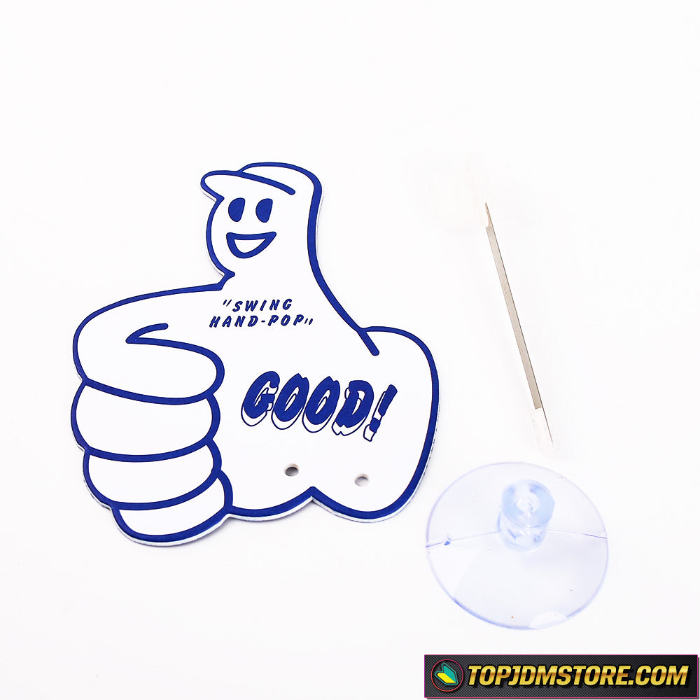 Japanese Car Air Freshener Waving Swing Hand Pop Top JDM Store