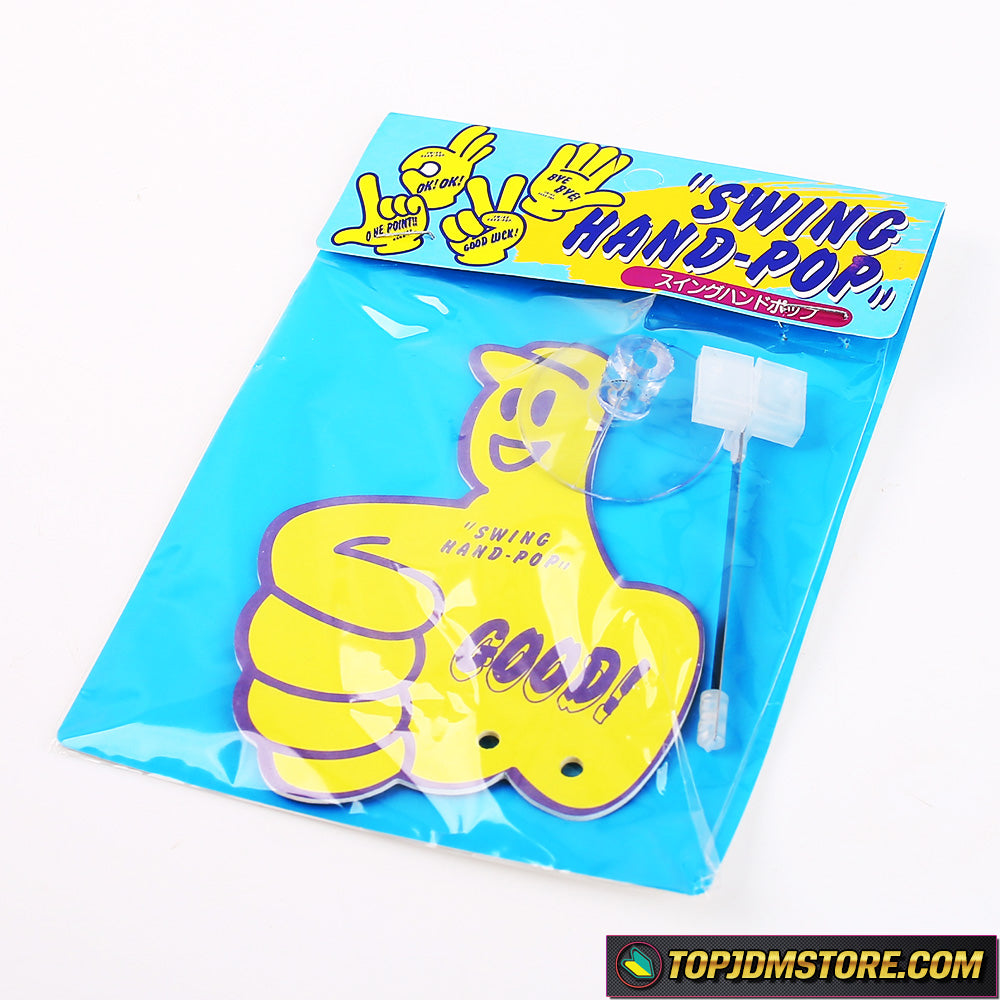 Swing Hand Pop Japanese Air Freshener Yellow – Top JDM Store