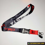 toyota lanyard, trd lanyard, jdm lanyard, jdm jet tags, keychain jet tag, jdm keychain accessories, jdm keychain, japanese lanyard, racing lanyards, tuner crate, cool lanyards for car keys, racing lanyard