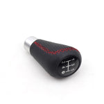 5 Speed Leather Red Stitching Type R Long Shift Knob - Top JDM Store