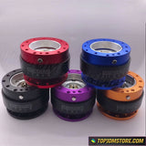 Aftermarket Ball Locking Security Pin Quick Release Hub - Blue - Steering Wheel Hubs 9