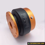 Aftermarket Ball Locking Security Pin Quick Release Hub - Gold - Steering Wheel Hubs 8