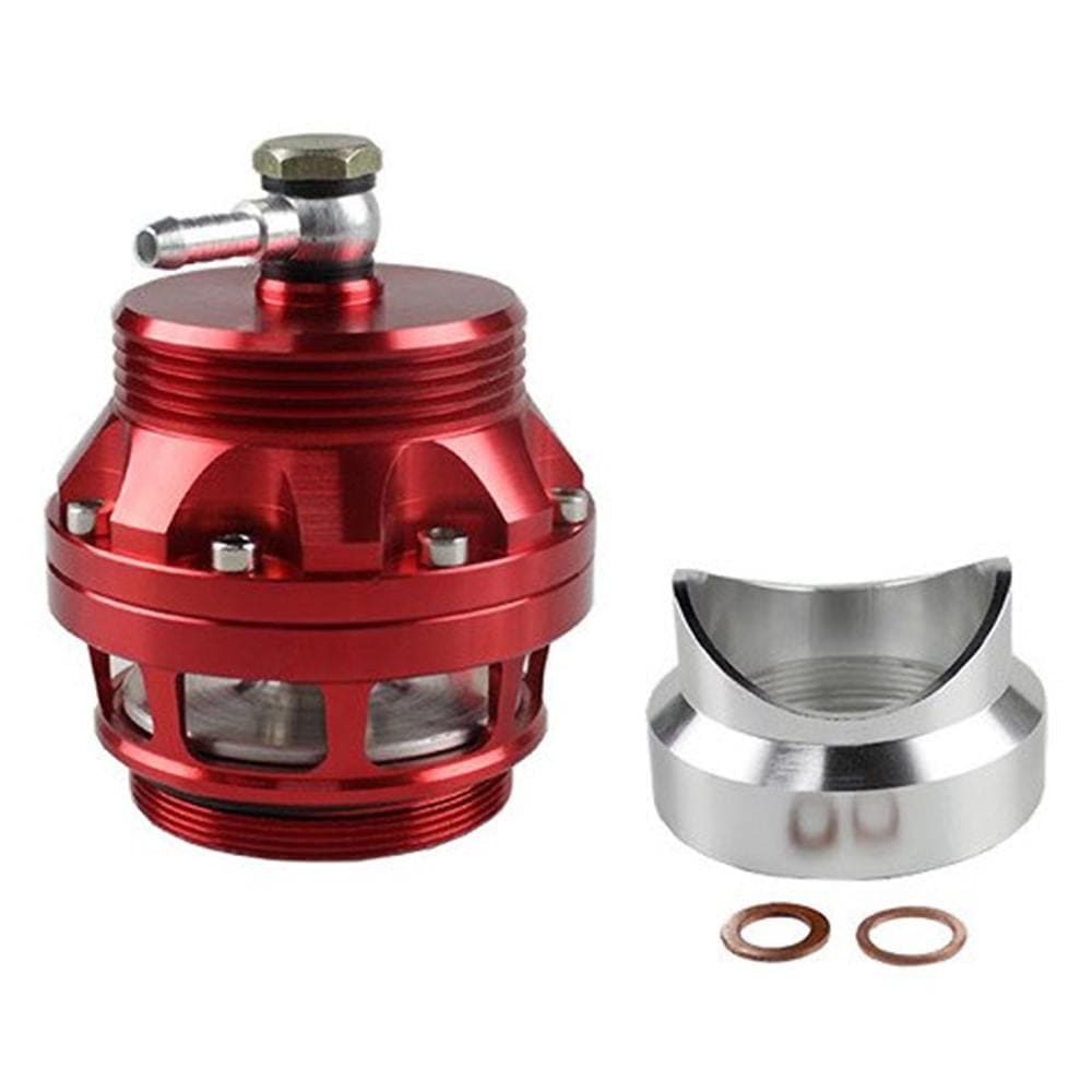 EMUSA 50mm Universal Blow Off Valve – Silver – Fits Nissan Toyota Honda Acura