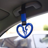 Broken Heart Tsurikawa JDM Hang Ring - NAVY BLUE