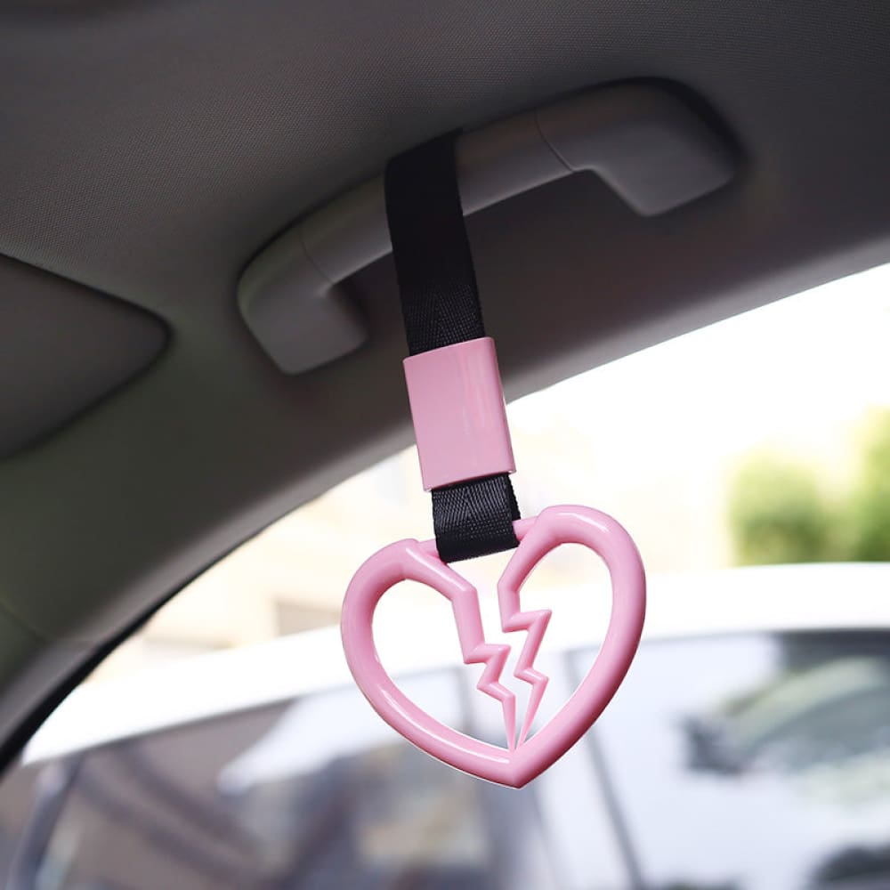 Broken Heart Tsurikawa JDM Heartbroken Hang Ring - Top JDM Store