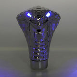 cobra shift knob,cobra gear shift knob,cobra head shift knob,light up shift knob,snake head shift knob,american shifter knobs,snake shift knob,led shift knob,american shifter,led gear knob,led gear shift knob,car gear knob with light,light up gear knob,
