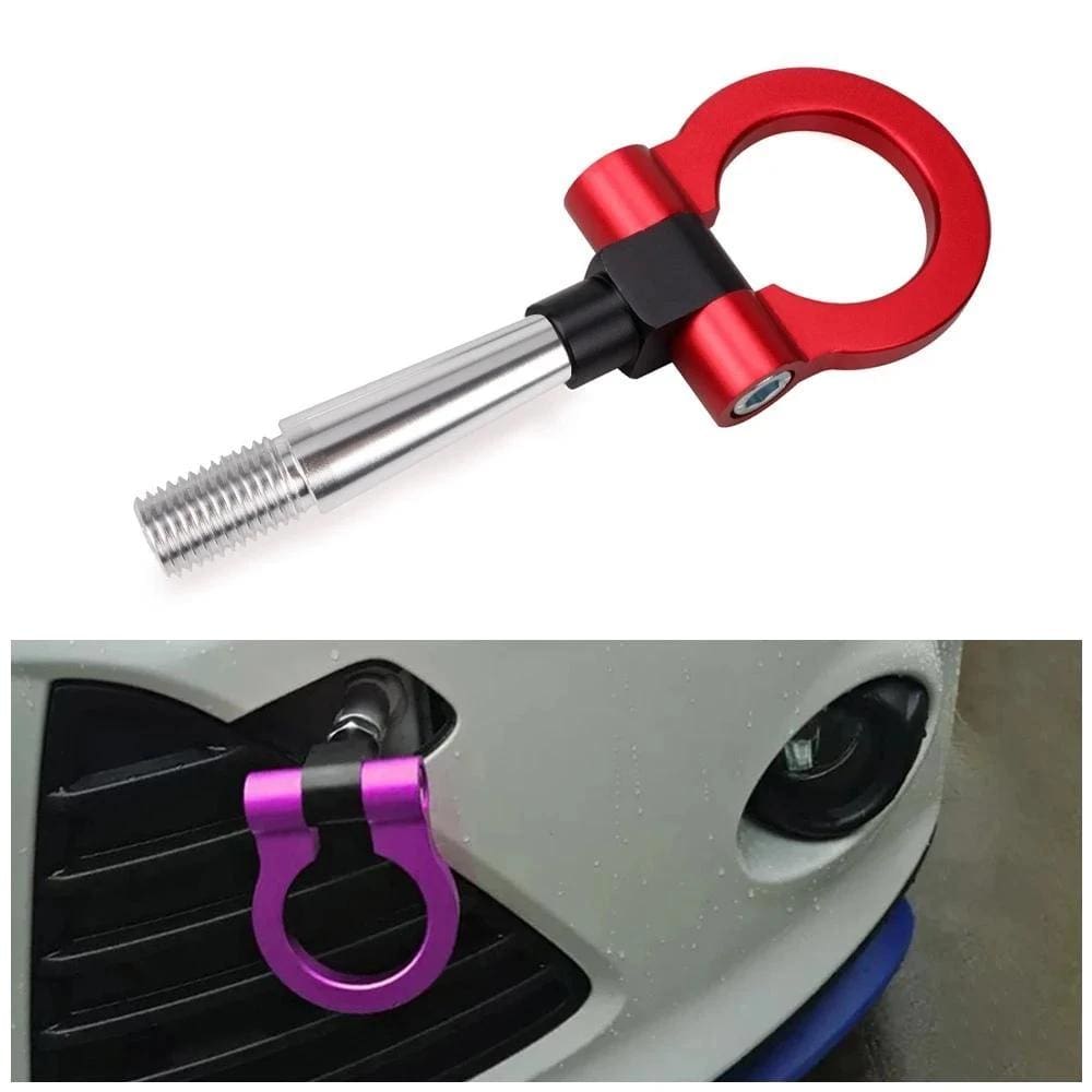 thumbnail image 2 of NPBosted Billet Aluminum Tow Hook Ring – Front/Rear, JDM Imports Honda Acura Mazda Toyota Mitsubishi 2 of 5