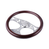 Genuine Wood Grain Steering Wheel Sexy 15inch 380mm - Top JDM Store