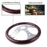 Genuine Wood Grain Steering Wheel Sexy 15inch 380mm - Top JDM Store