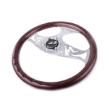 Genuine Wood Grain Steering Wheel Sexy 15inch 380mm - Top JDM Store