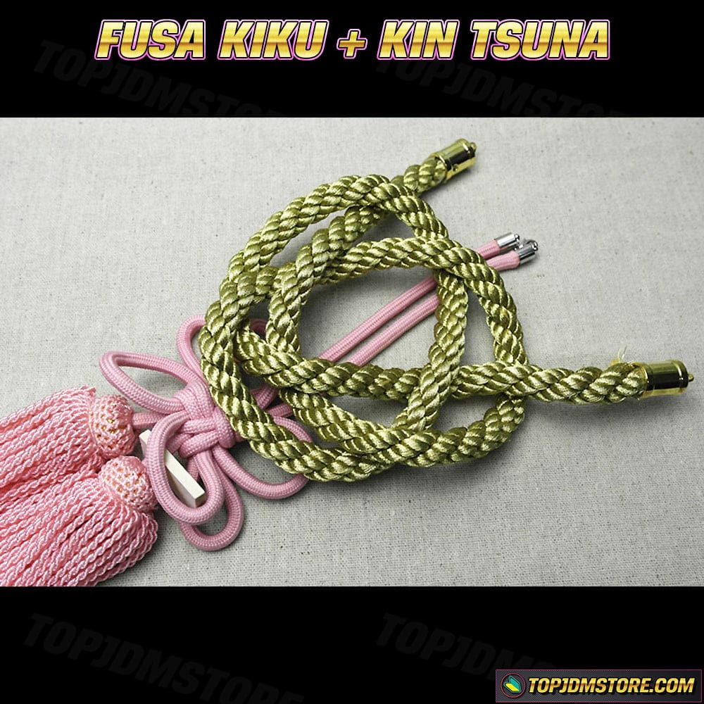 JP Gold Tsuna Knot and Pink Fusa Kiku – Top JDM Store
