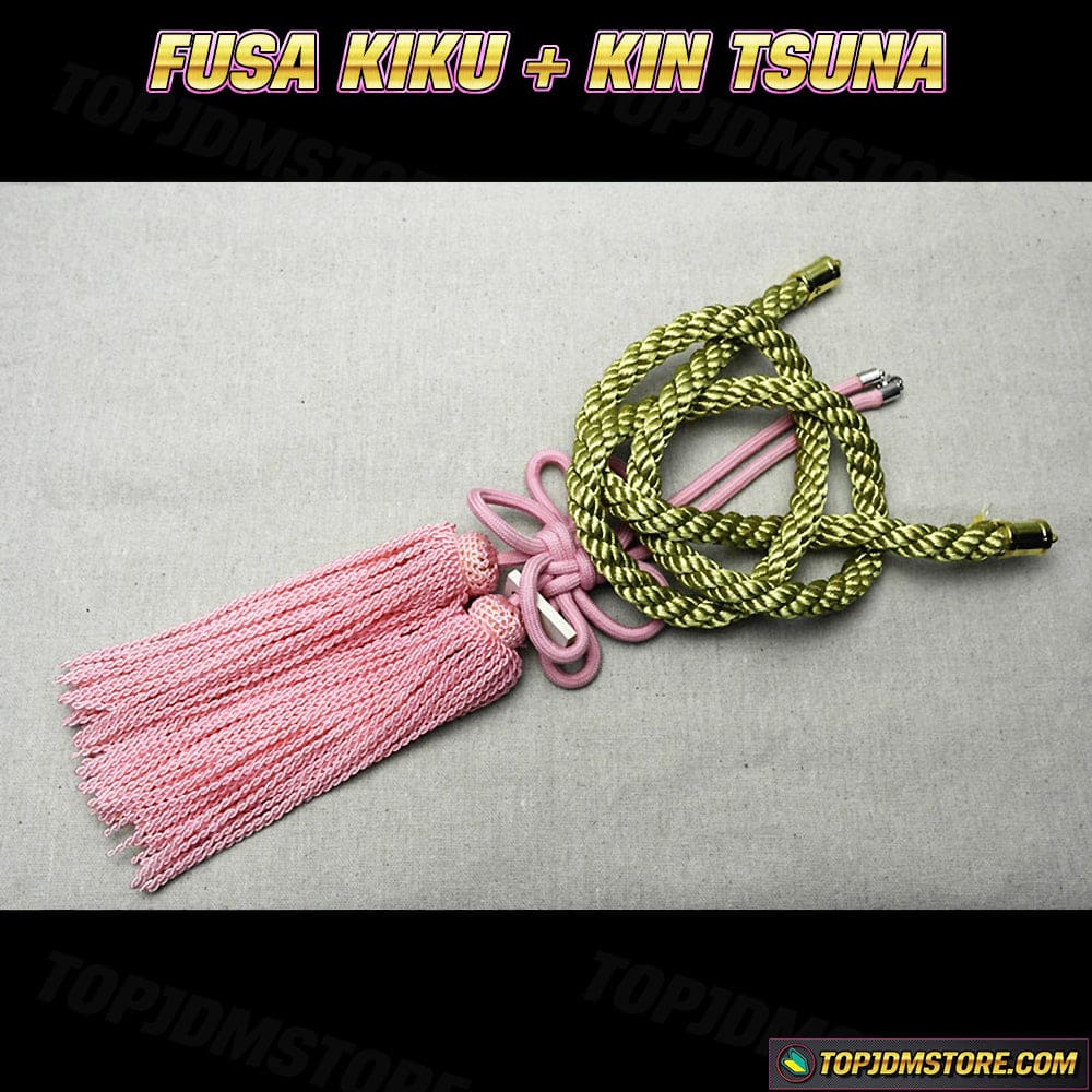 JP Gold Tsuna Knot and Pink Fusa Kiku – Top JDM Store