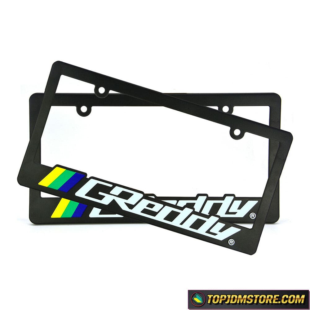 GPP License Plate Frame | Tricolor JDM Racing Performance Styling