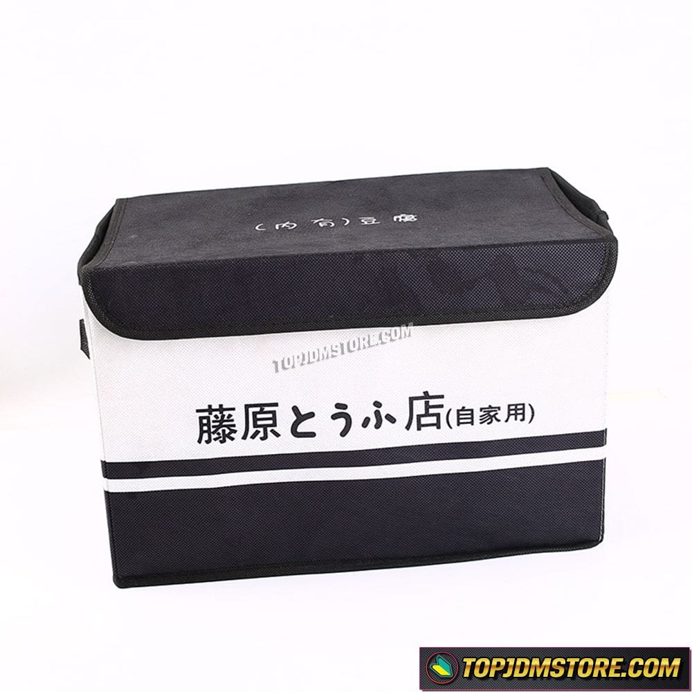 Initial D Fujiwara Tofu Shop Collapsible Storage Bin - Top