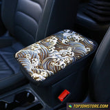 Japanese Tsunami Print Console Cover - accessories