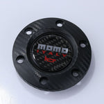 MOMO Italy Car Steering Wheel Horn Button - Carbon Fiber Black - horn button