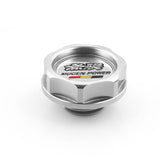 Mugen Oil Filler Cap For Honda D F L H B K Series Engine - Silver - Engine Dress Up 11