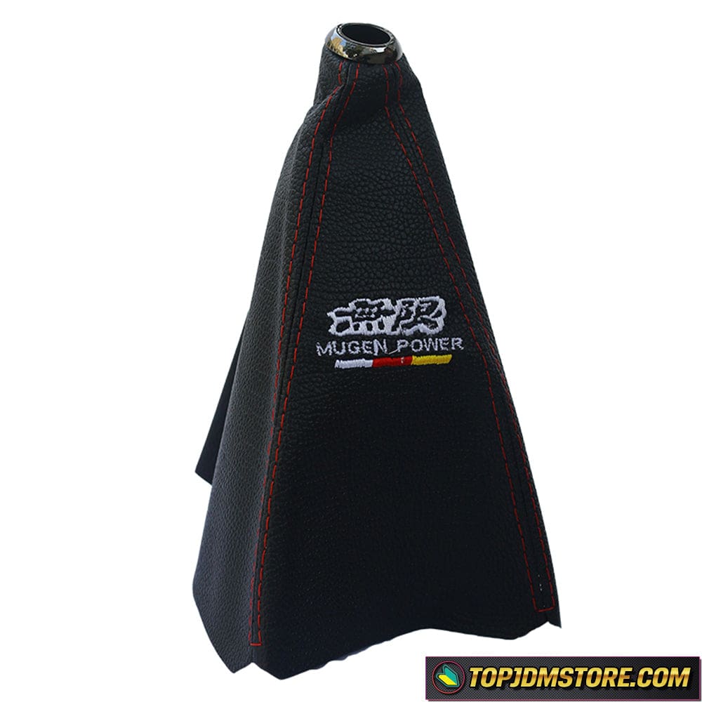 gear lever boot Mugen Power Leather Aftermarket Shift Boot