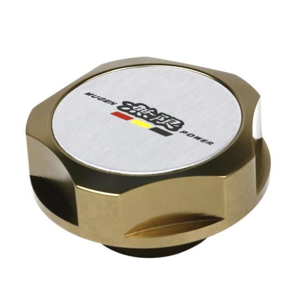 JDM Style Red Mugen Power Billet Aluminum Radiator Cap Cover – Anodized – Screw-On – BARTOO