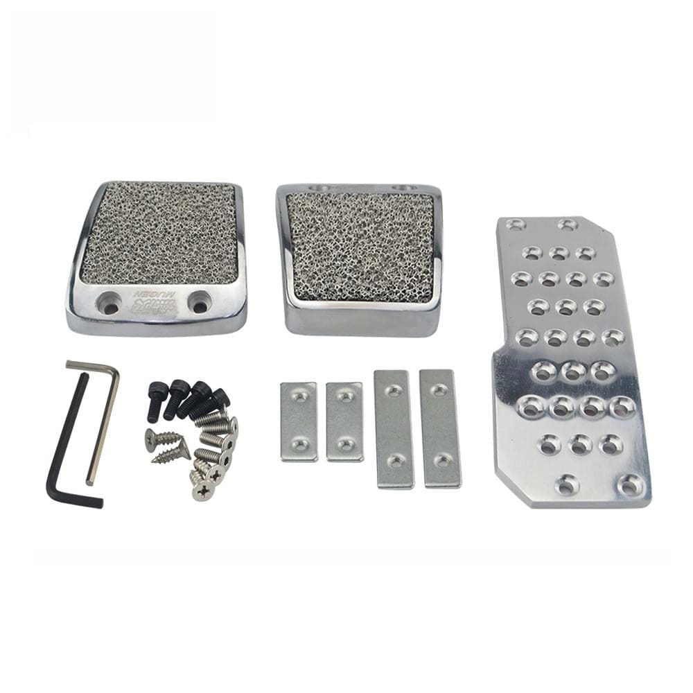 non slip pedals Mugen Racing Pedals Mesh Anti-Slip Grip MT/AT