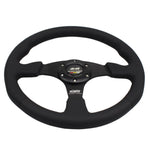 Mugen Steering Wheel Leather Perforated Flat 14 - Steering Wheels 9