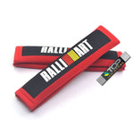 Ralliart Comfort Seat Belt Pads - Red - Seat Belt Pads 4