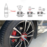 RAYS Spiked JDM Aftermarket Lug Nuts - Wheel Lug Nuts 9