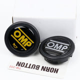 OMP Real Carbon Fiber Flat Suede Rally Sport Steering Wheel - Top JDM Store