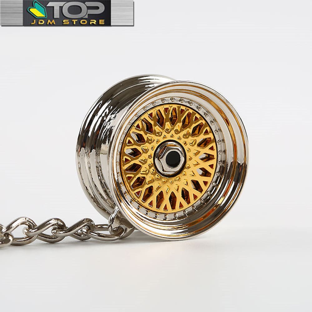 BBS Rims Keychain Solid  Cool Hellaflush Key Rings - Top JDM Store