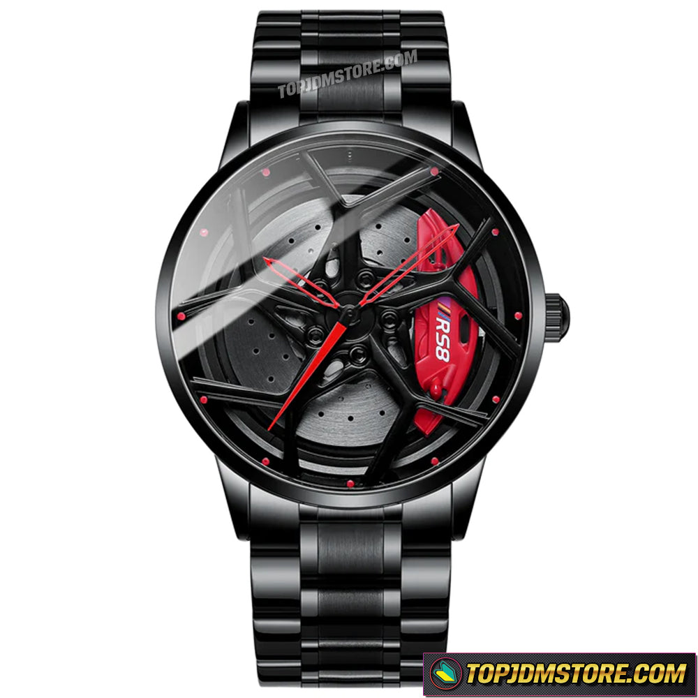RS8 Wheels Watch The Perfect Accessory for Motorsport Enthusiasts Top JDM Store