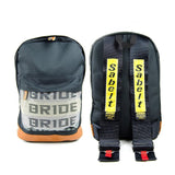 Sabelt Backpack Bride Racing Black - Top JDM Store