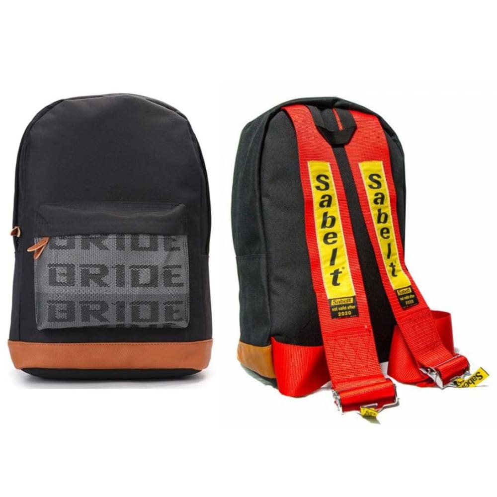 Sabelt Backpack | JDM Racing Red Harness - Top JDM Store