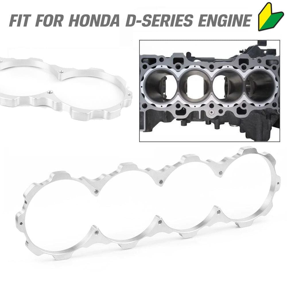 thumbnail image 2 of Speed-Autoparts-Usa Engine Block Guard – For Honda Civic D-Series D15, D16, D16Y, D16Z – Anodized Aluminum 2 of 5