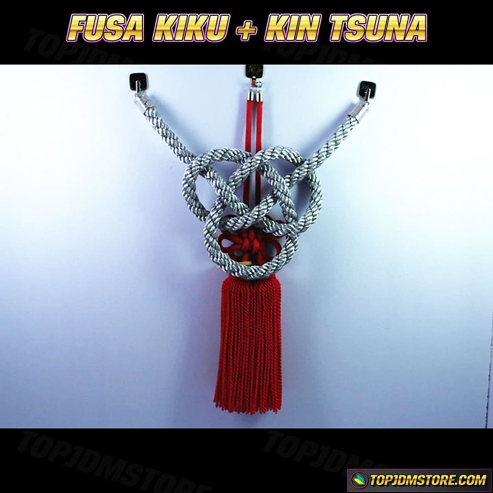 JP Silver Tsuna Knot and Red Fusa Kiku – Top JDM Store
